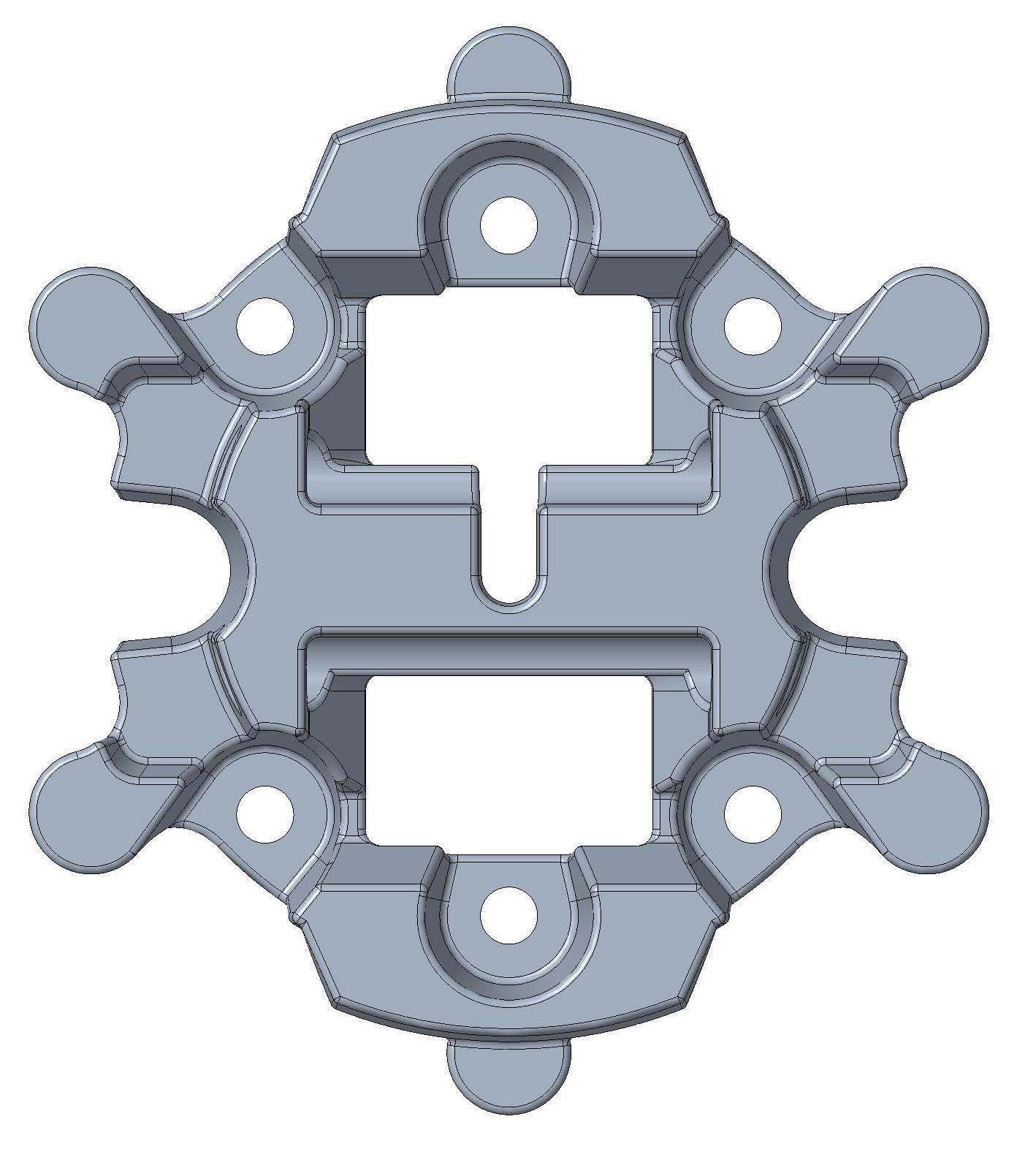 EASYMASS Radgewicht Adapter 275/8 Loch