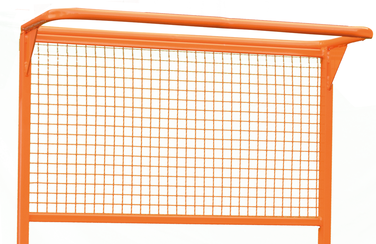 Durchgreifschutz +Schutzbügel geschraubt auf 2,10 m