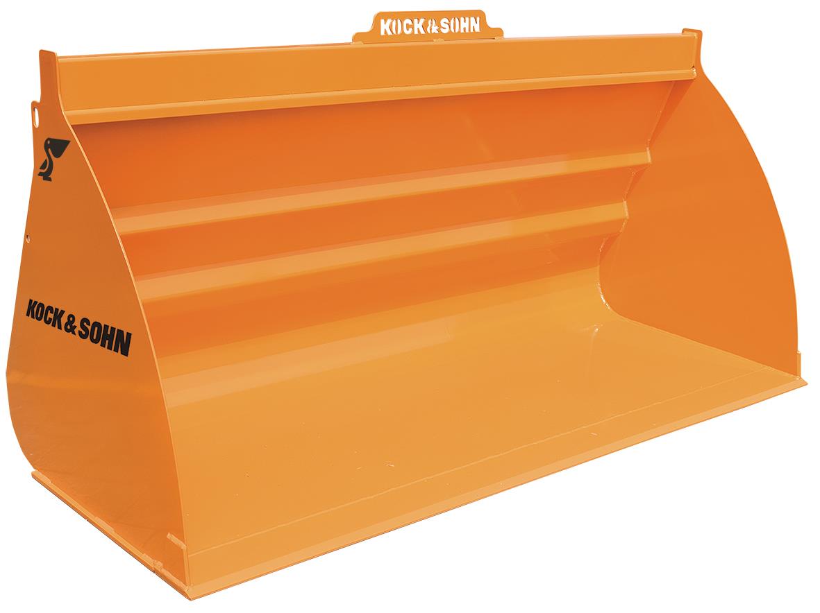 Pelikan Schaufel 98 2000 mit Überlaufschutz für Hoflader