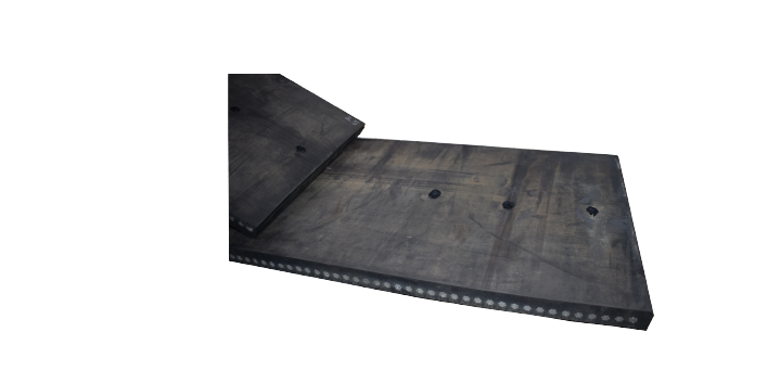 Gummischiene mit Stahleinlage