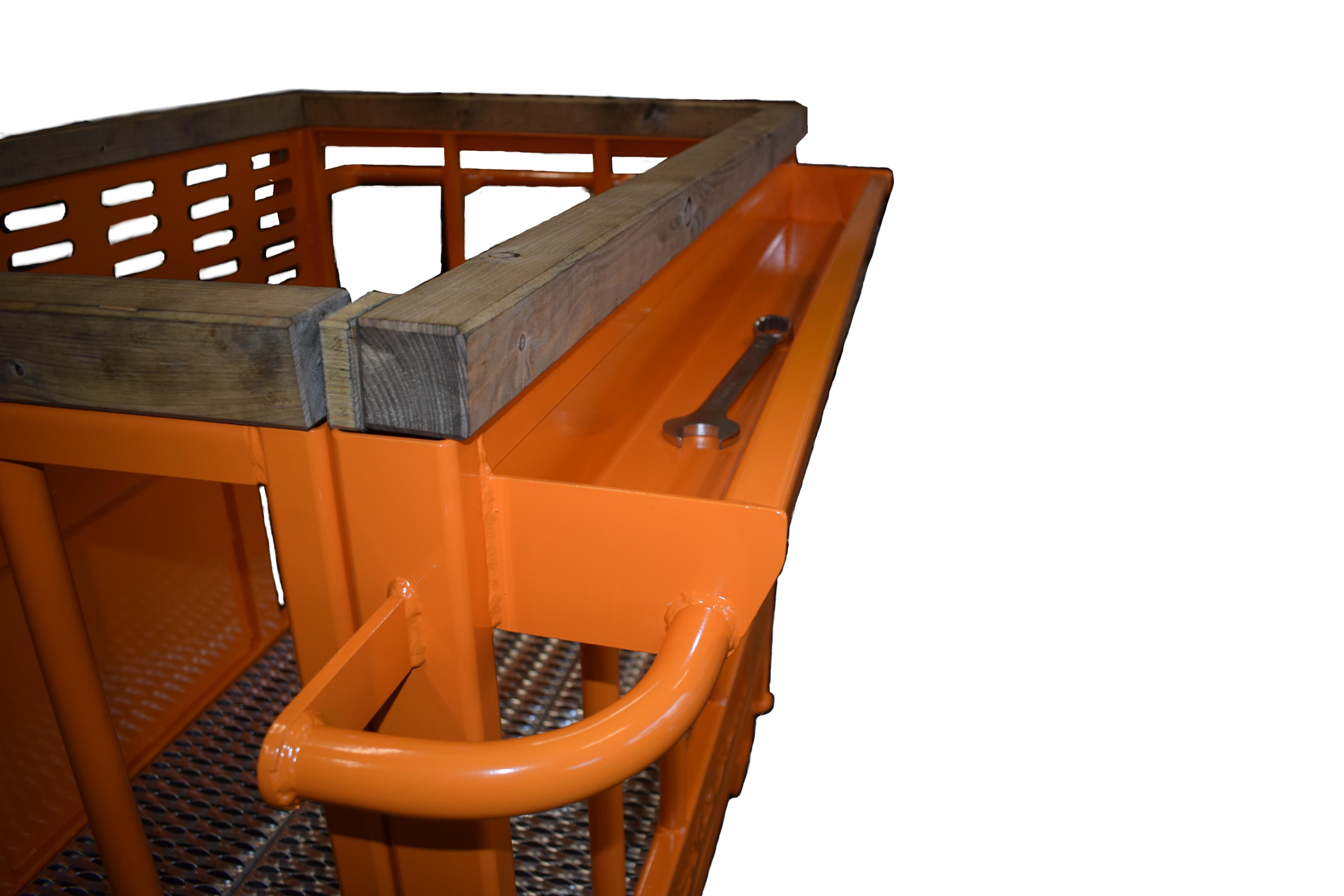 Werkzeugablage für Arbeitsplattform Breite 2100