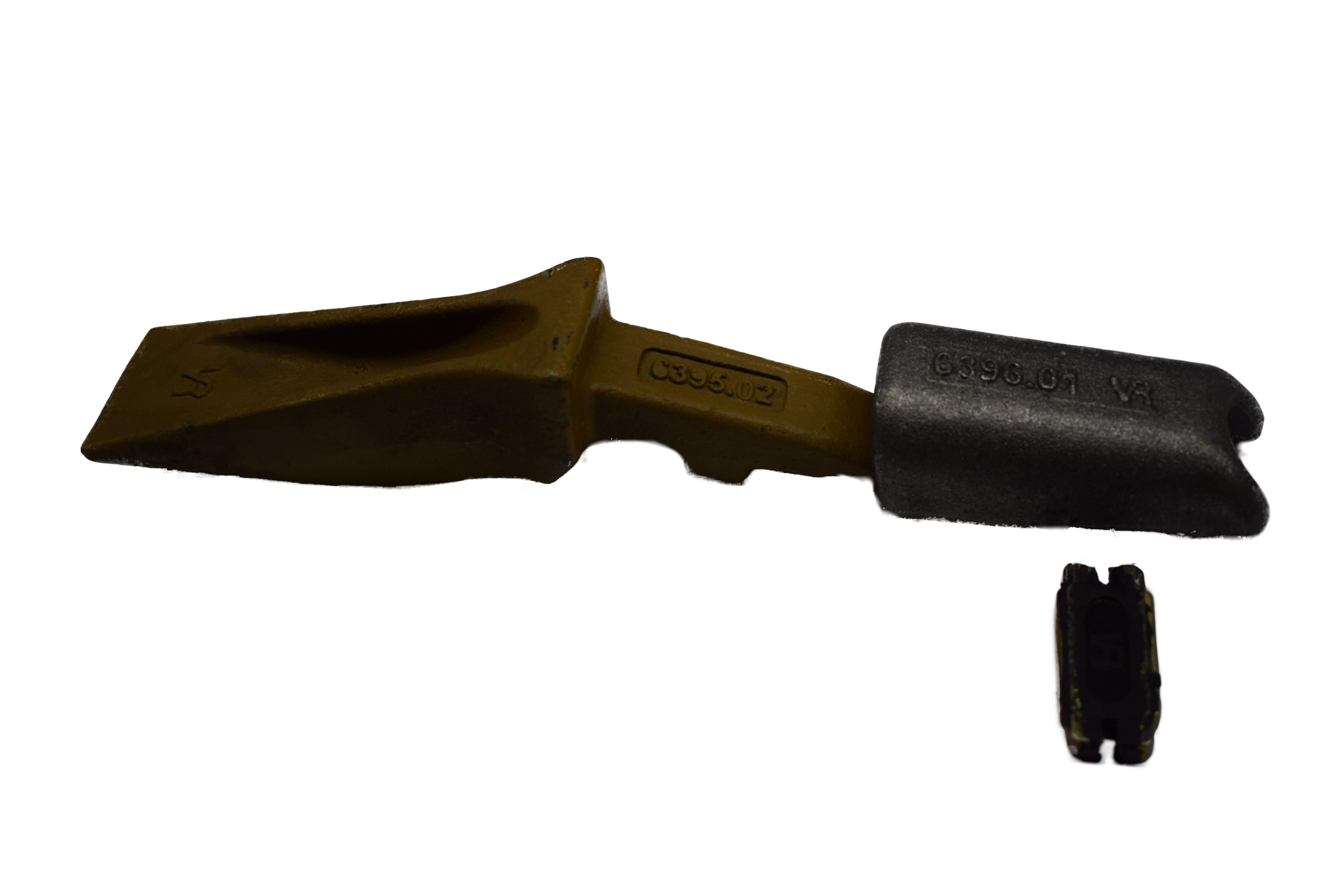 Schotterzahn inkl. Hülse und Gummikeil