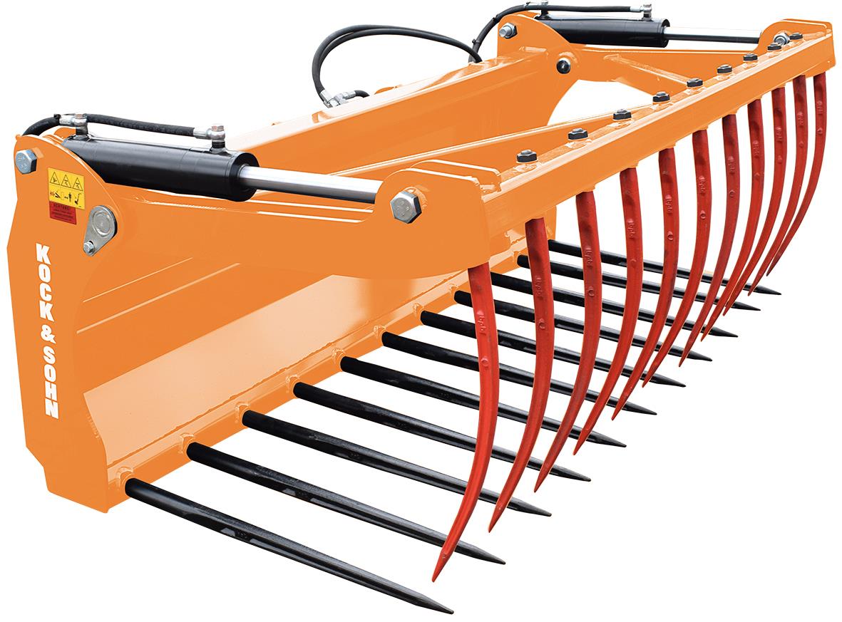 Dung- und Silagezange Typ 2600 Teleskop-/Radlader